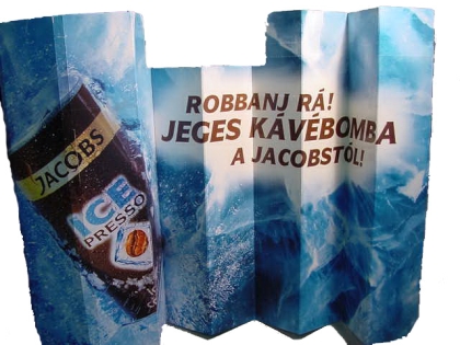 Autós napellenző Jacobs Ice Presso Autos napellenzo