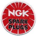 Hímzett NGK logo