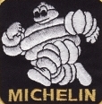 Hímzett Michelin logo