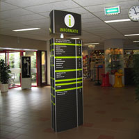 Vistasystem Háromoldalú hírdetőoszlopok Vistasystem Háromoldalú hirdetőoszlopok