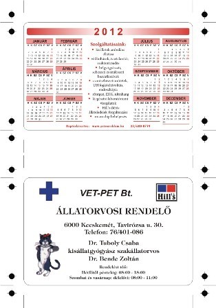 naptárak naptárak