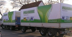 Teherautó-ponyvázás Ponyvakészítés, javítás, dekoráció